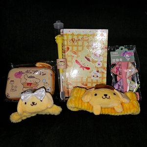 Sanrio Hello Kitty Family Pompompurin Set